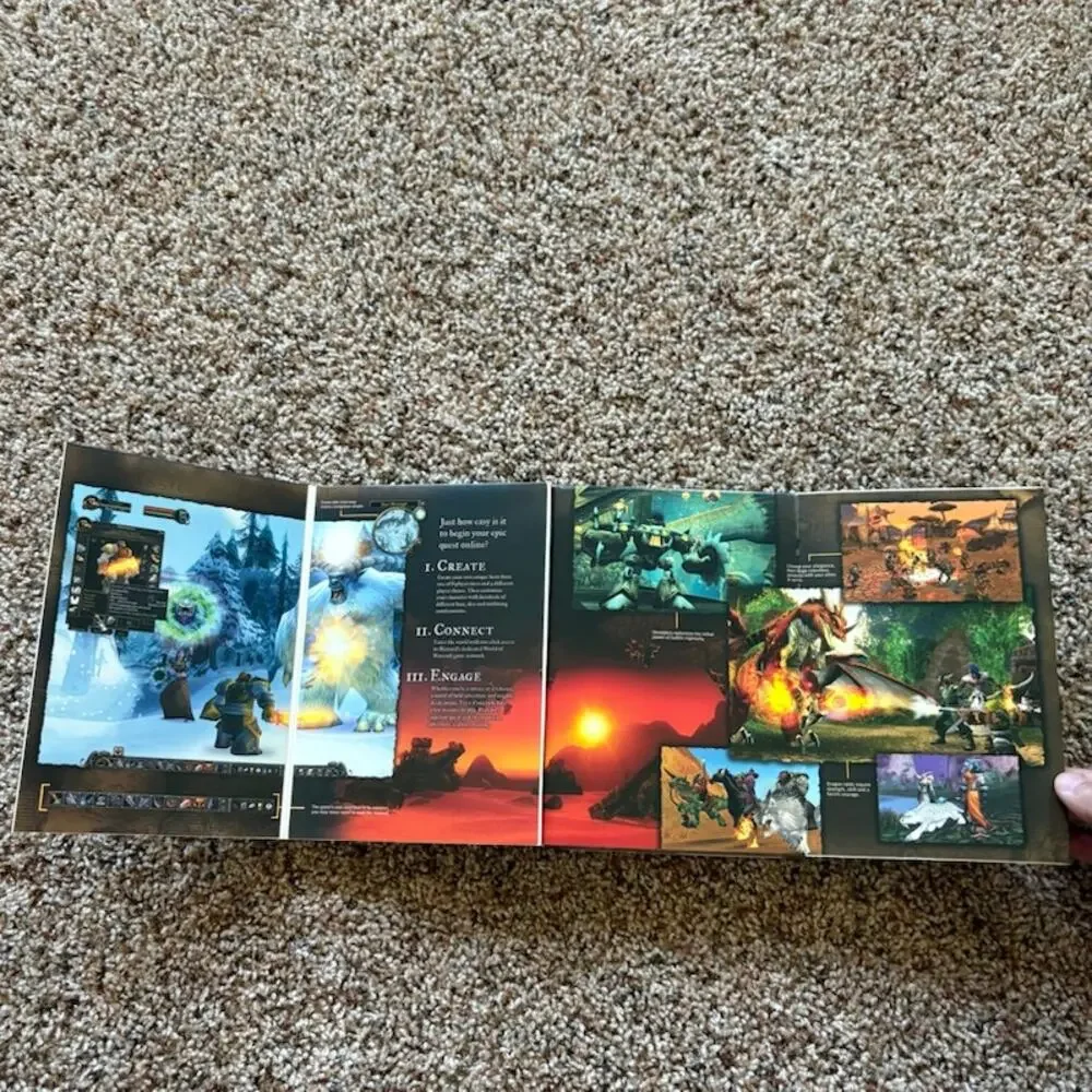 World of Warcraft: Computer Game Lot Original 2004 & The Burning Crusade 2007 PC